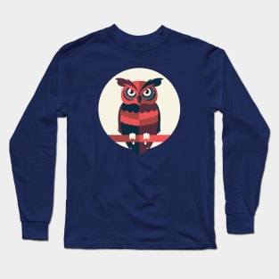 Angry Owl Long Sleeve T-Shirt
